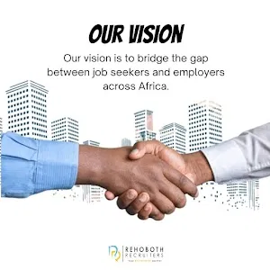 Two professionals from diverse backgrounds shaking hands, symbolizing the successful connection between employers and top African talent through local expertise.