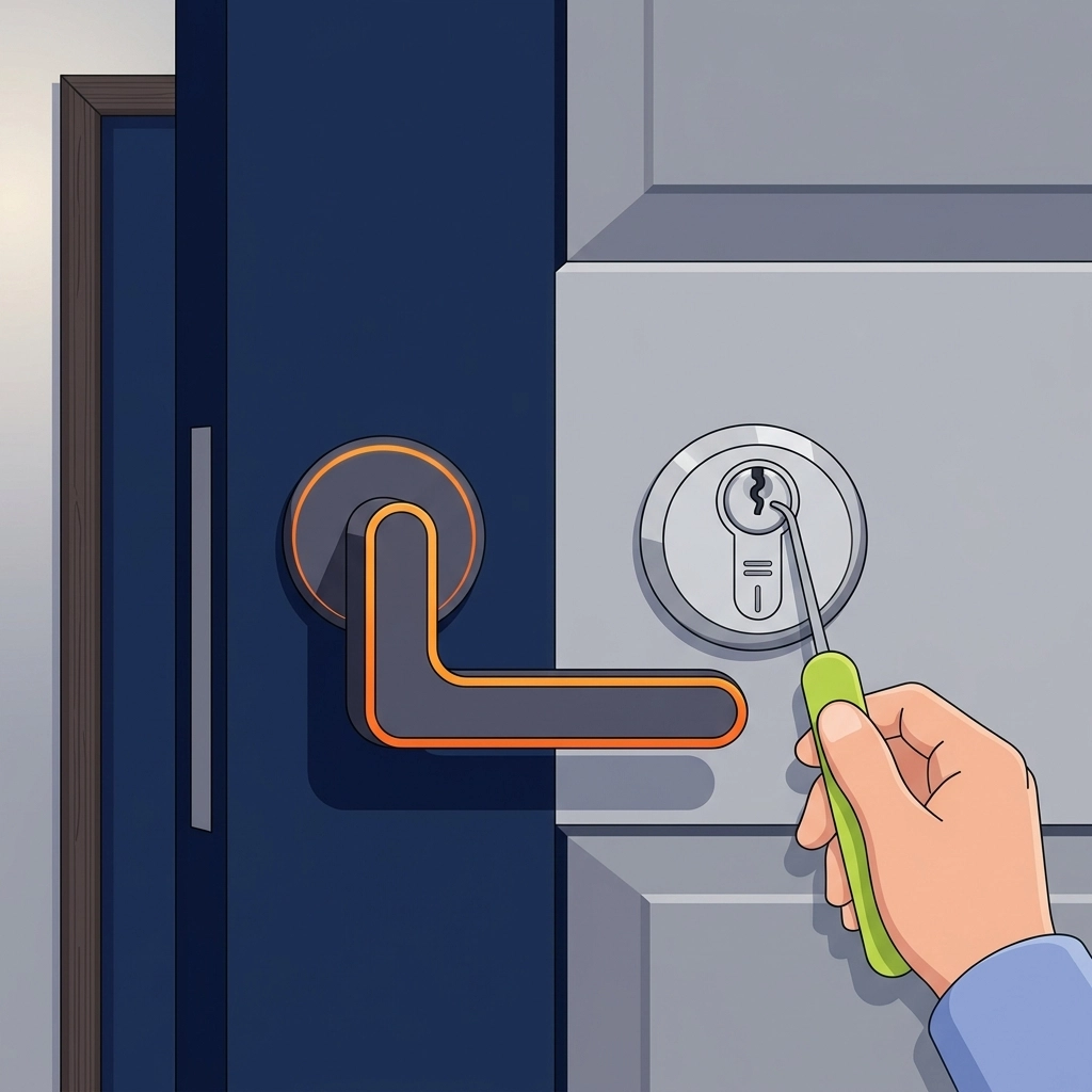 Professional non-destructive entry techniques used by locksmiths in Bristol.