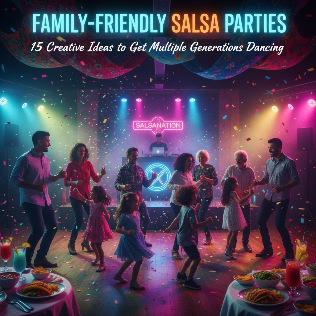 Family-Friendly Salsa Parties: 15 Creative Ideas to Get Multiple Generations Dancing