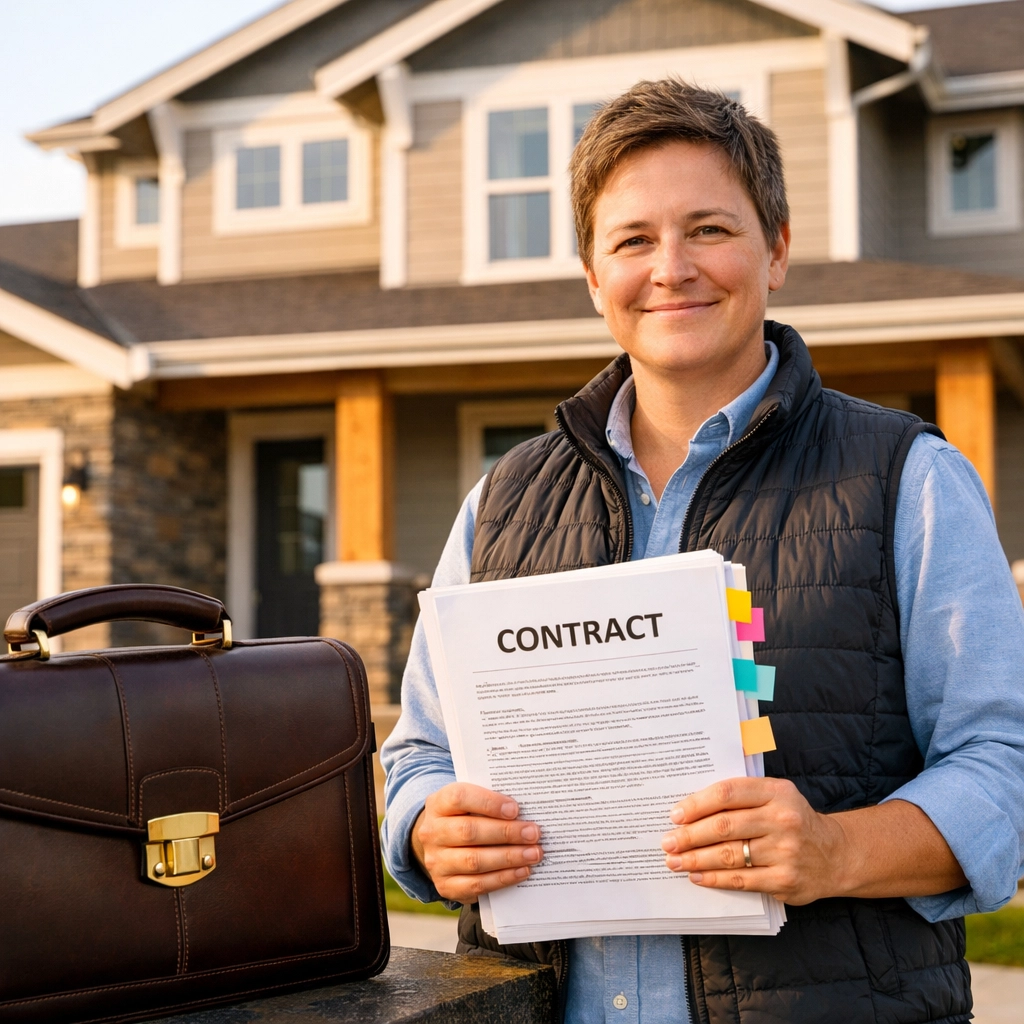 Alberta homeowner with protected new build contract and independent lawyer