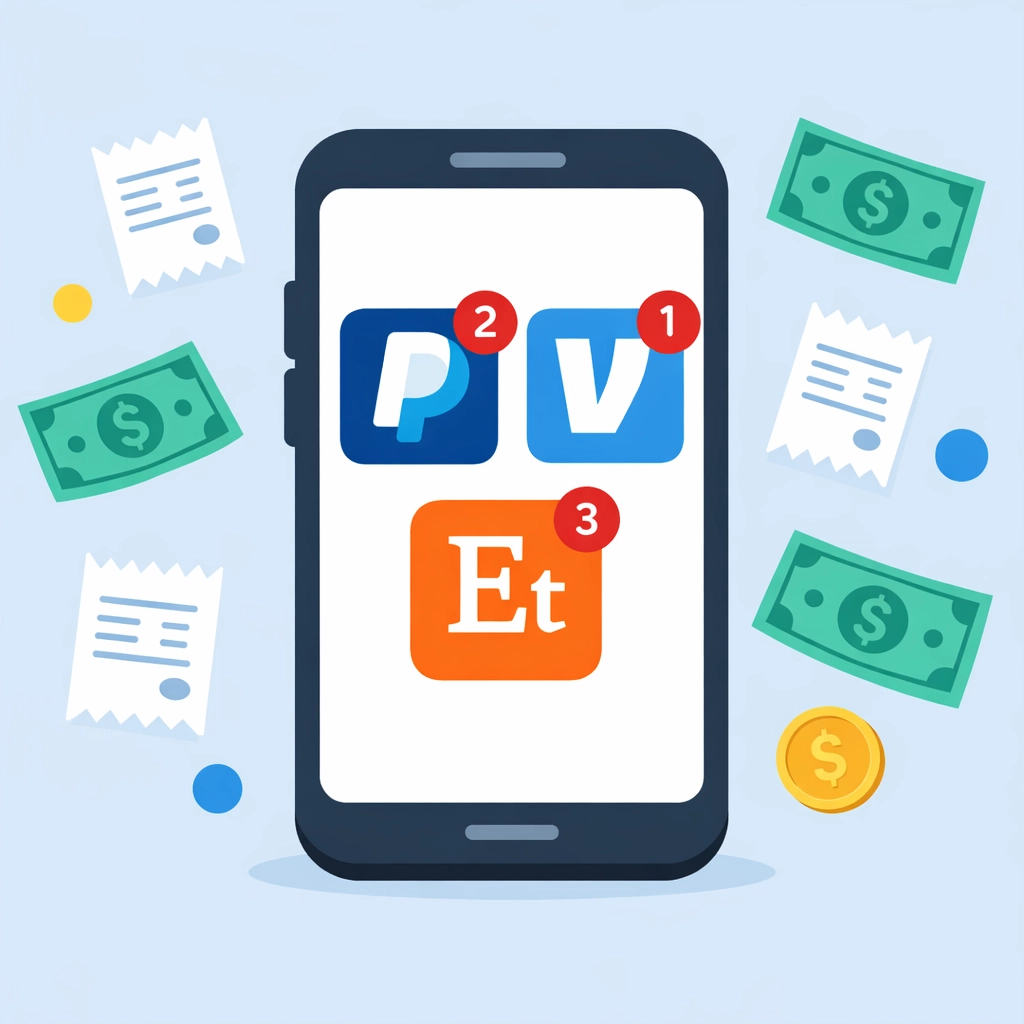 PayPal Venmo Etsy payment apps with 1099-K income tracking for side hustlers