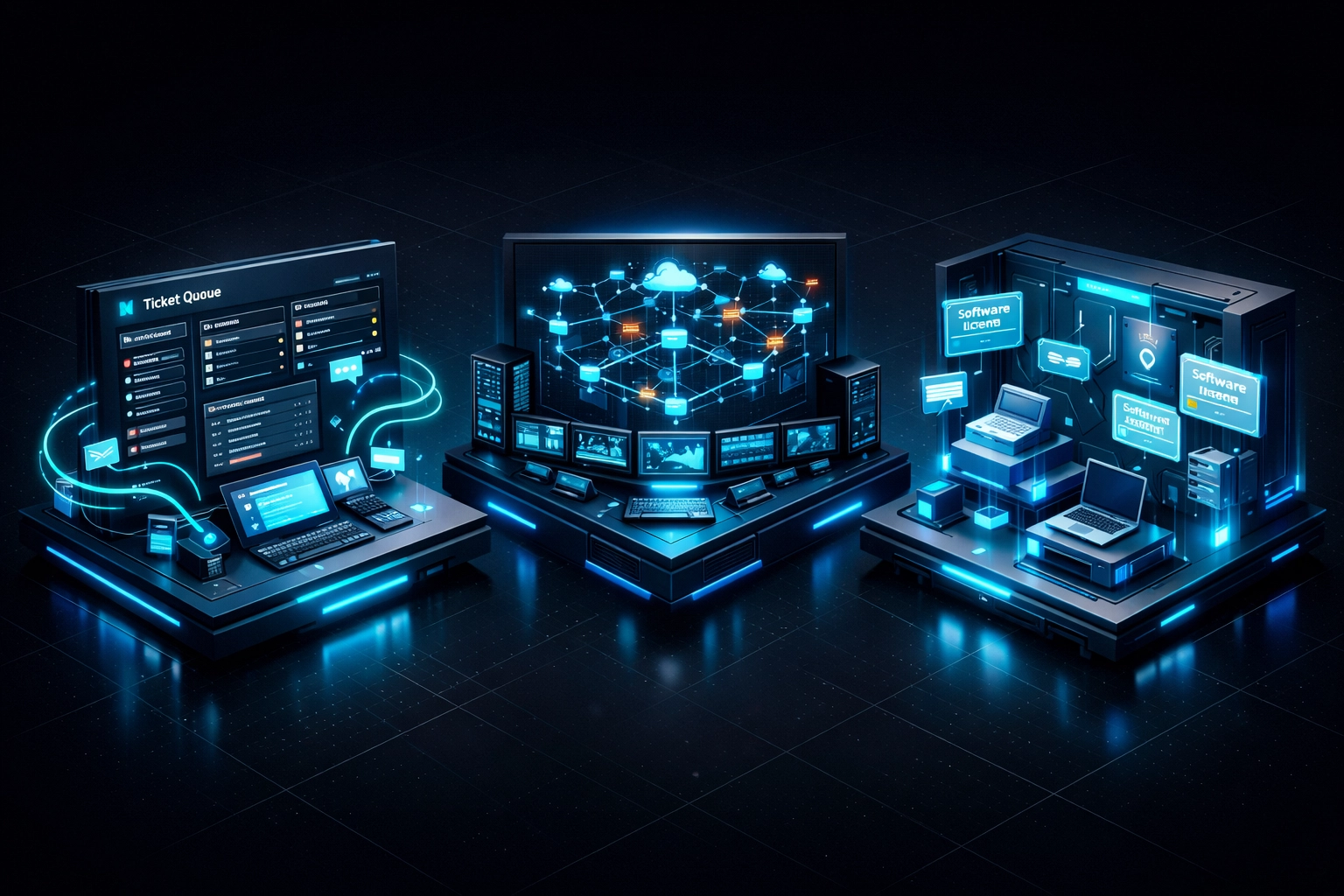 ServiceNow ITSM, ITOM, and ITAM modules comparison for implementation partner selection