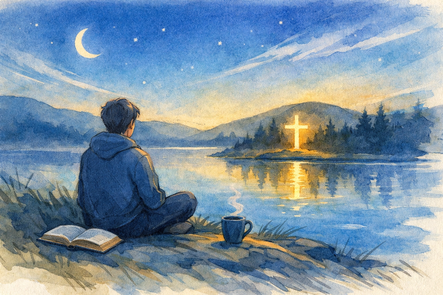 Finding Yourself in Christ When Everything Feels Noisy: A Night-Time Guide to Spiritual Stillness