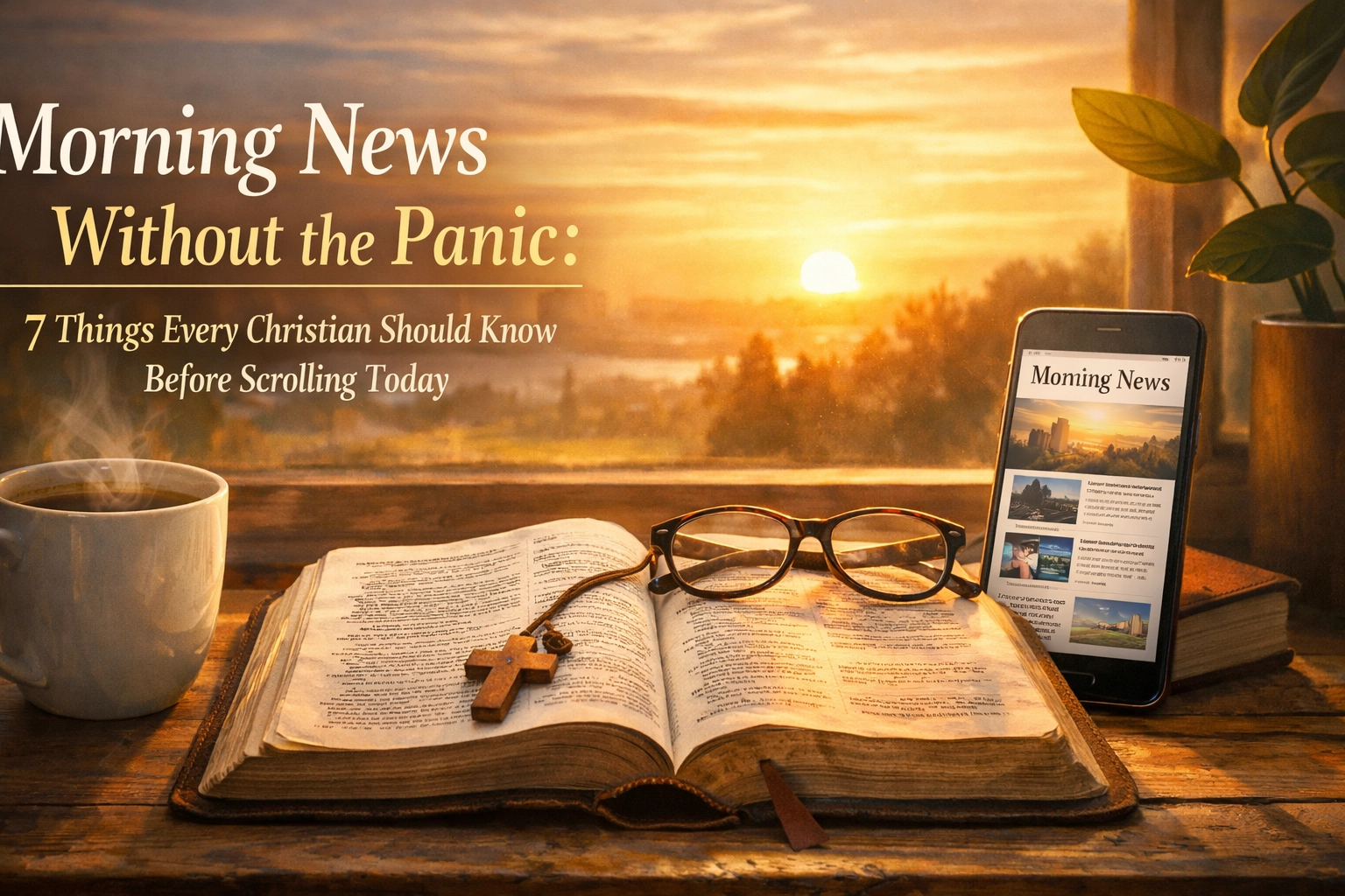 [HERO] Morning News Without the Panic: 7 Things Every Christian Should Know Before Scrolling Today