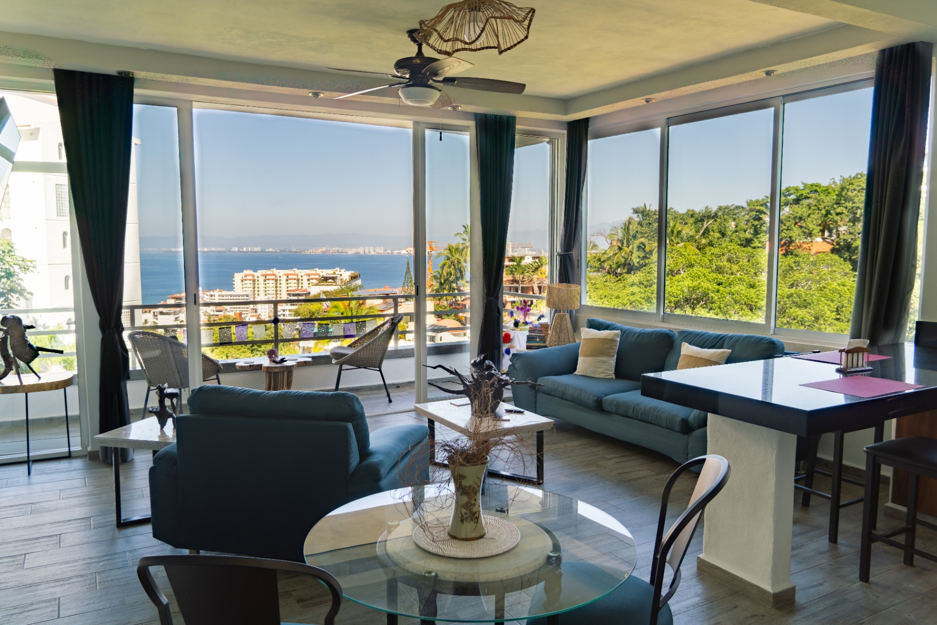 Puerto Vallarta condo living space