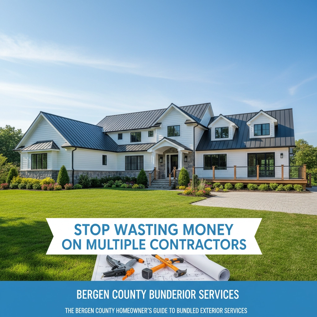 Stop Wasting Money on Multiple Contractors: The Bergen County Homeowner's Guide to Bundled Exterior Services