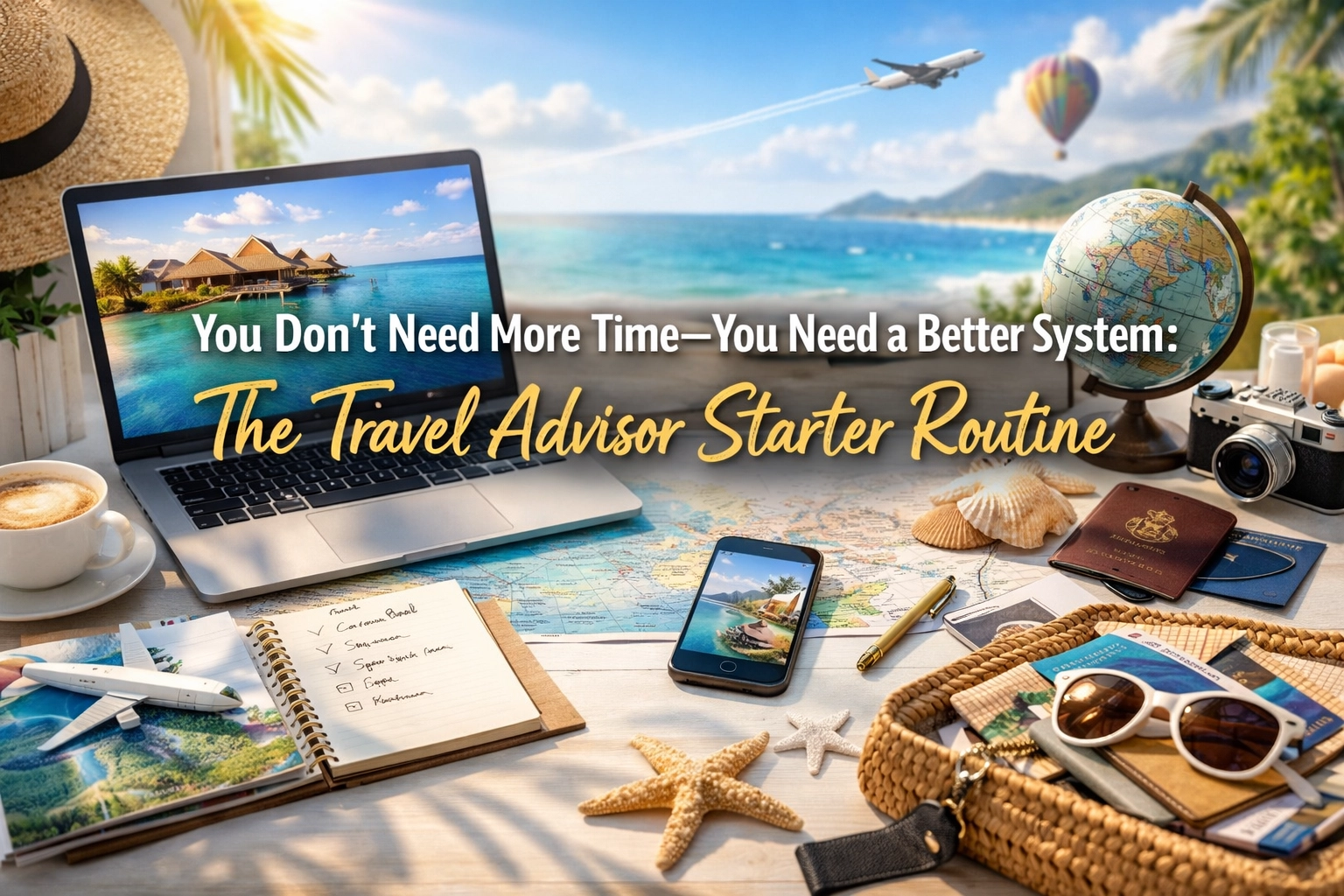 [HERO] You Don’t Need More Time, You Need a Better System: The Travel Advisor Starter Routine