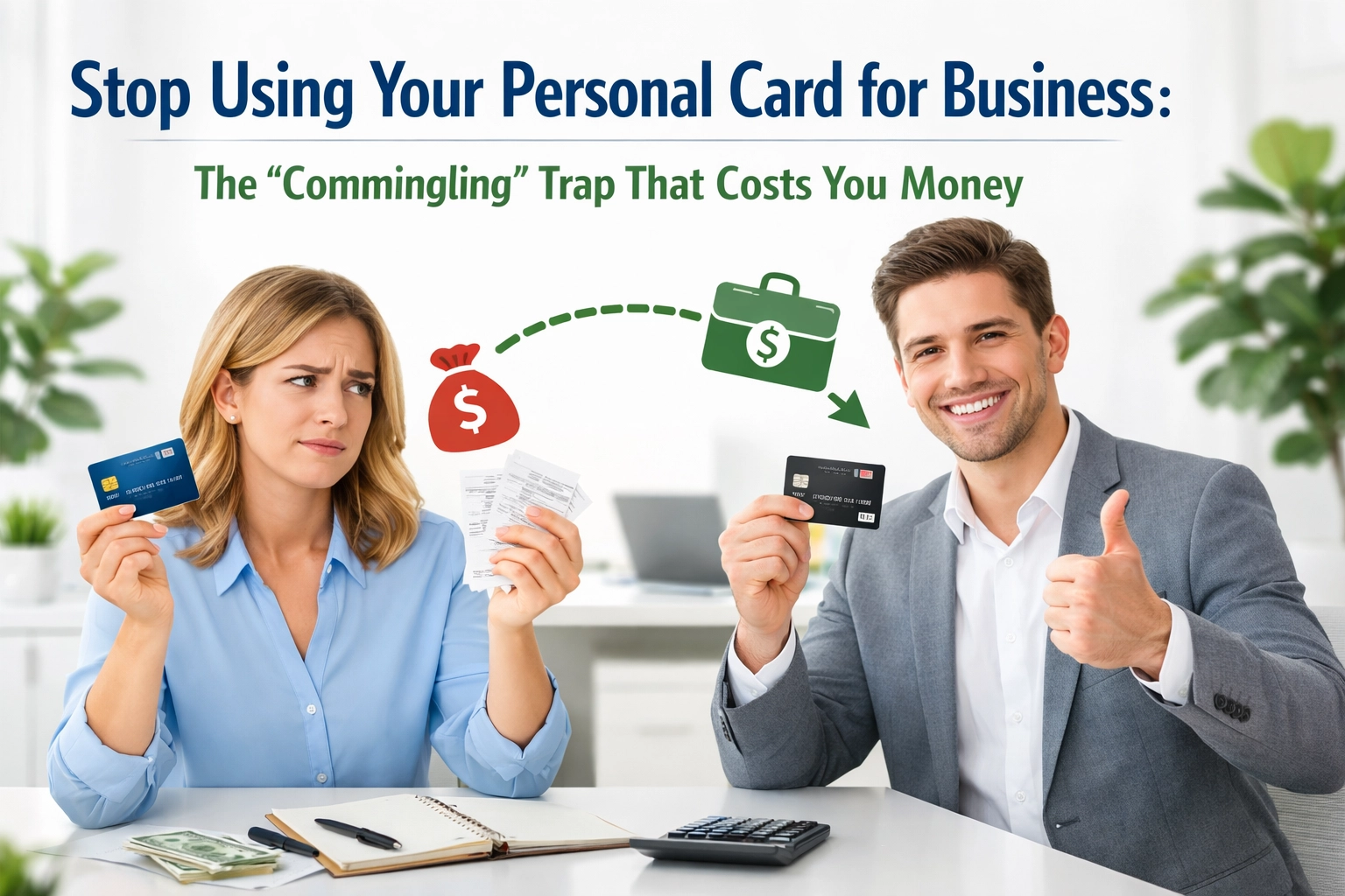 [HERO] Stop Using Your Personal Card for Business: The 'Commingling' Trap That Costs You Money