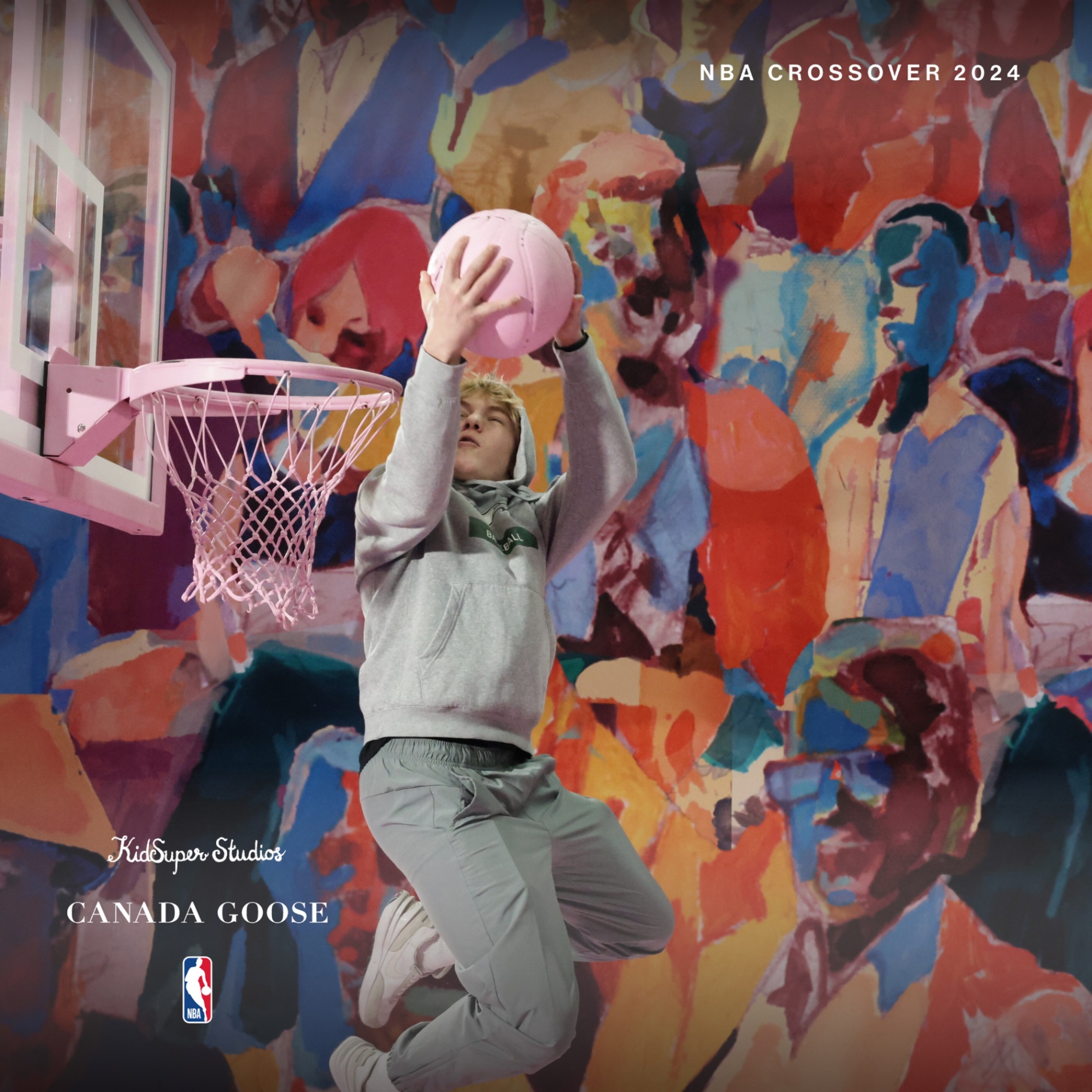 NBA Crossover 2024 KidSuper Studios x Canada Goose Photo Activation