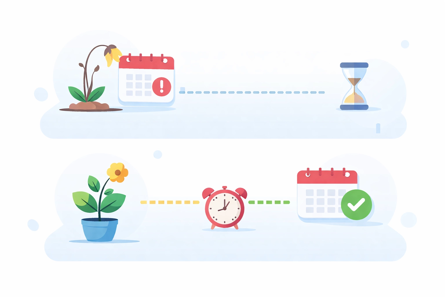 Timeline illustration highlighting prompt and delayed review responses, showing the importance of timely engagement for local business SEO.