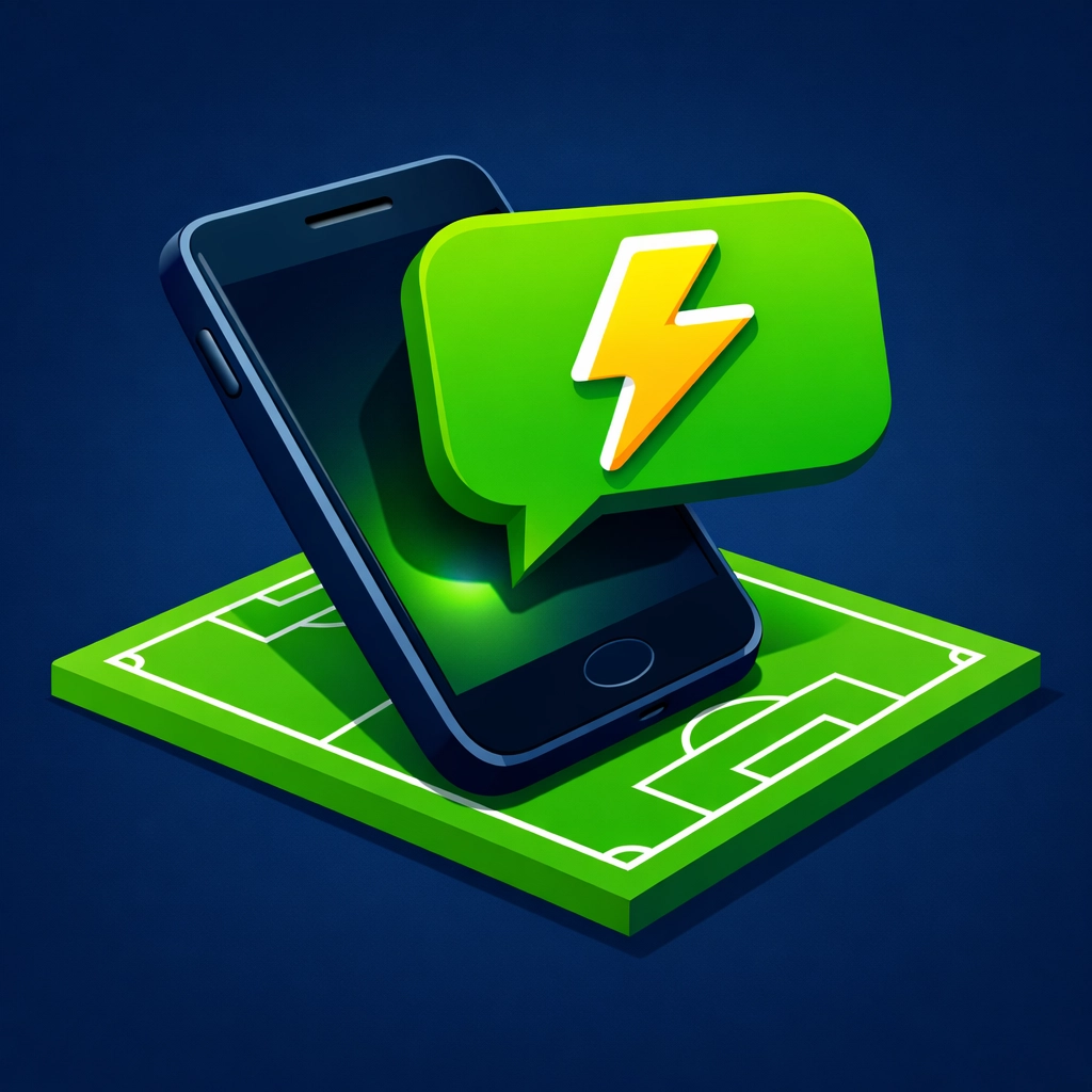 Real-time mobile in play scanner alerts for live football betting analytics.