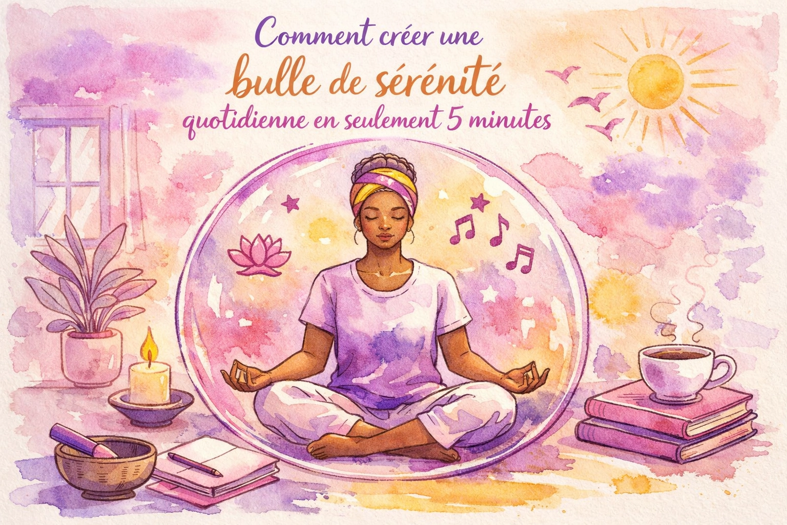 [HERO] Comment créer une bulle de sérénité quotidienne en seulement 5 minutes