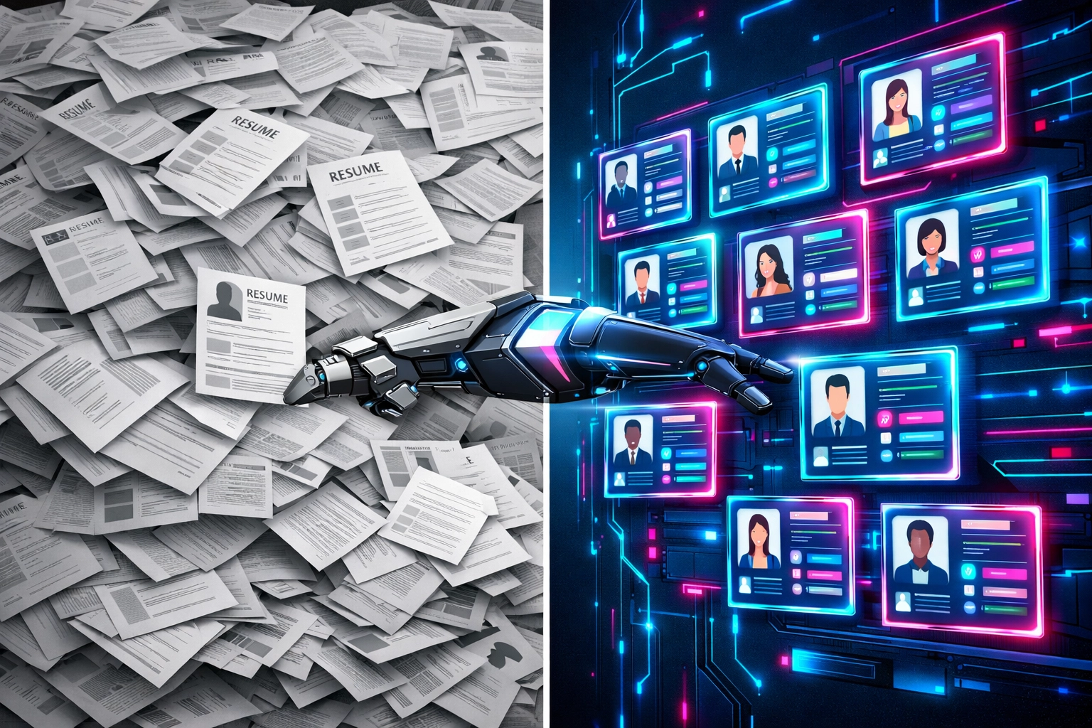 Personalwesen Automation: Von Papierbewerbungen zu digitalem KI-gestütztem Matching