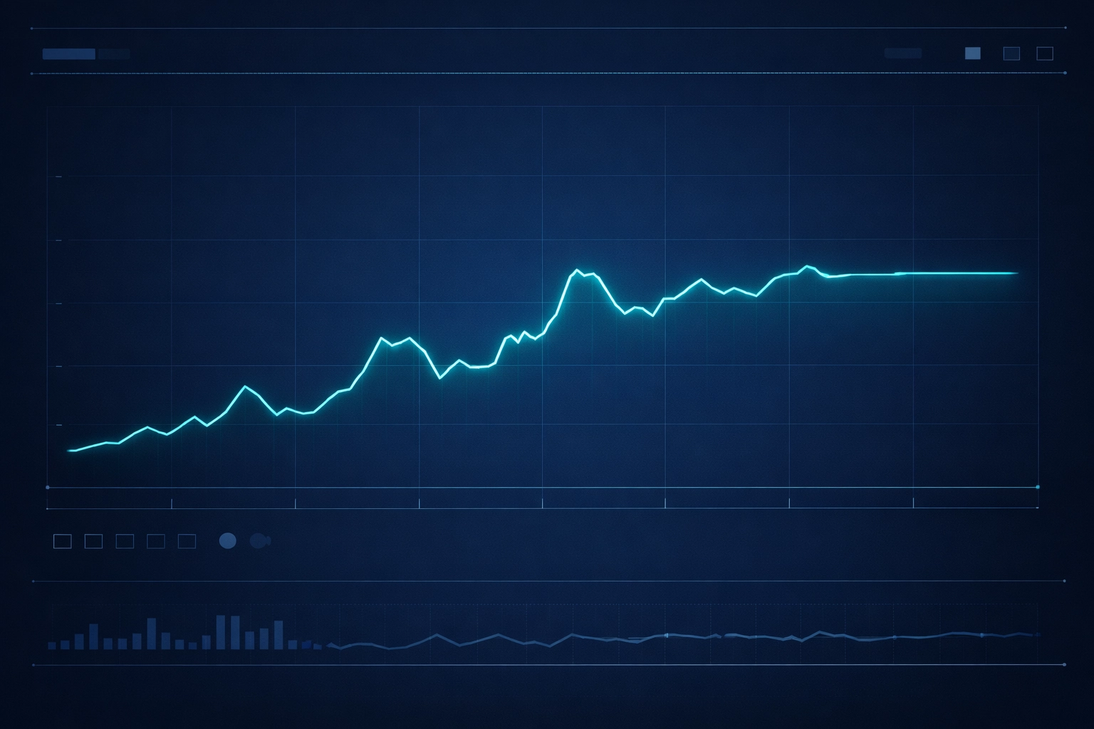 Performance monitoring dashboard visualizing auto-scaling results for high-performing microservices architecture.