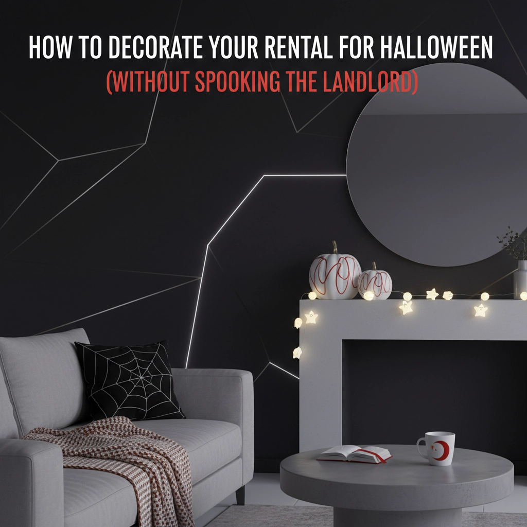 How to Decorate Your Rental for Halloween (Without Spooking the Landlord)