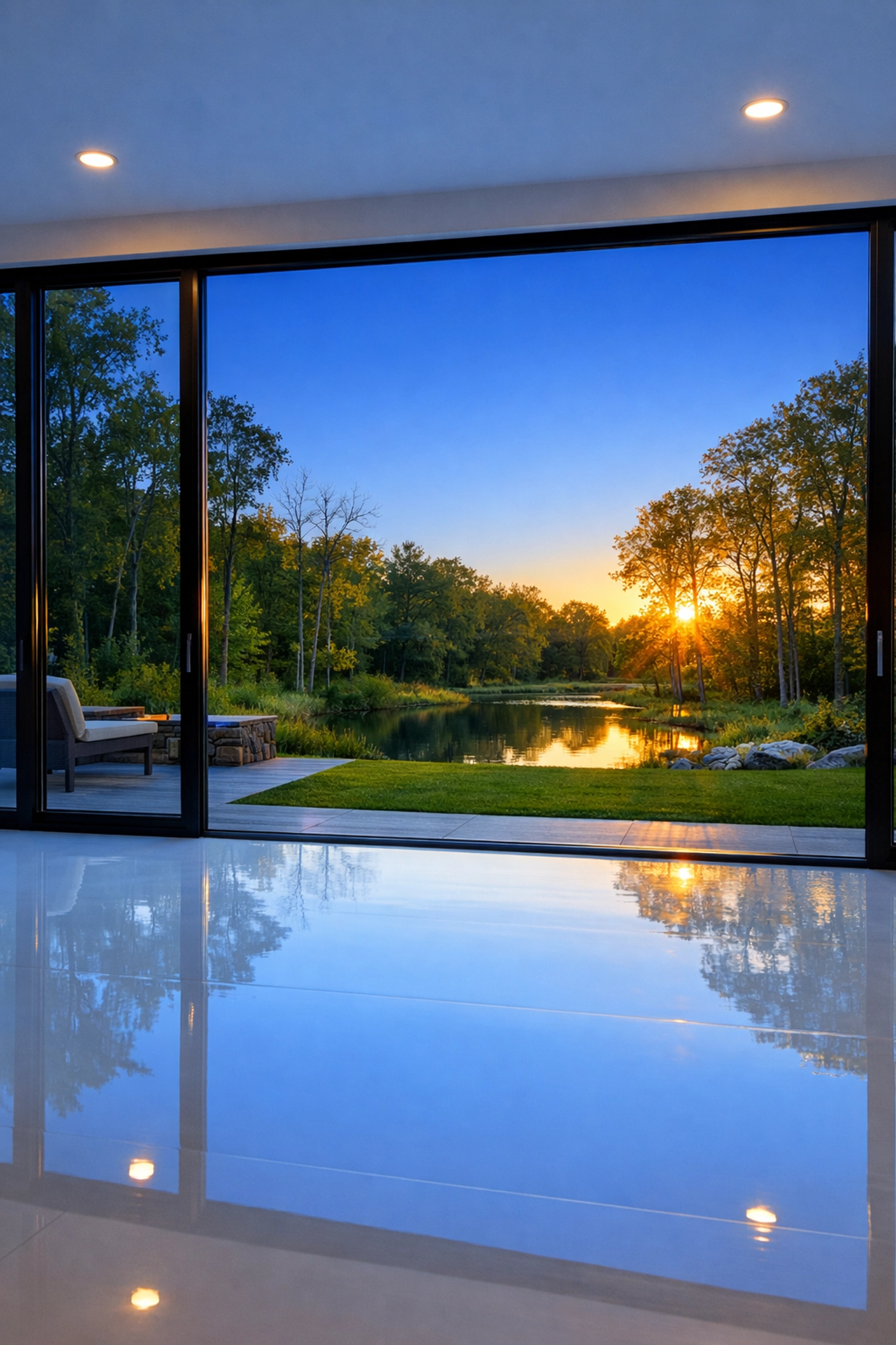 A clean Rochester home with spotless floors reflecting a stress-free lifestyle.