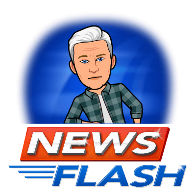 Cartoon News Flash Alert