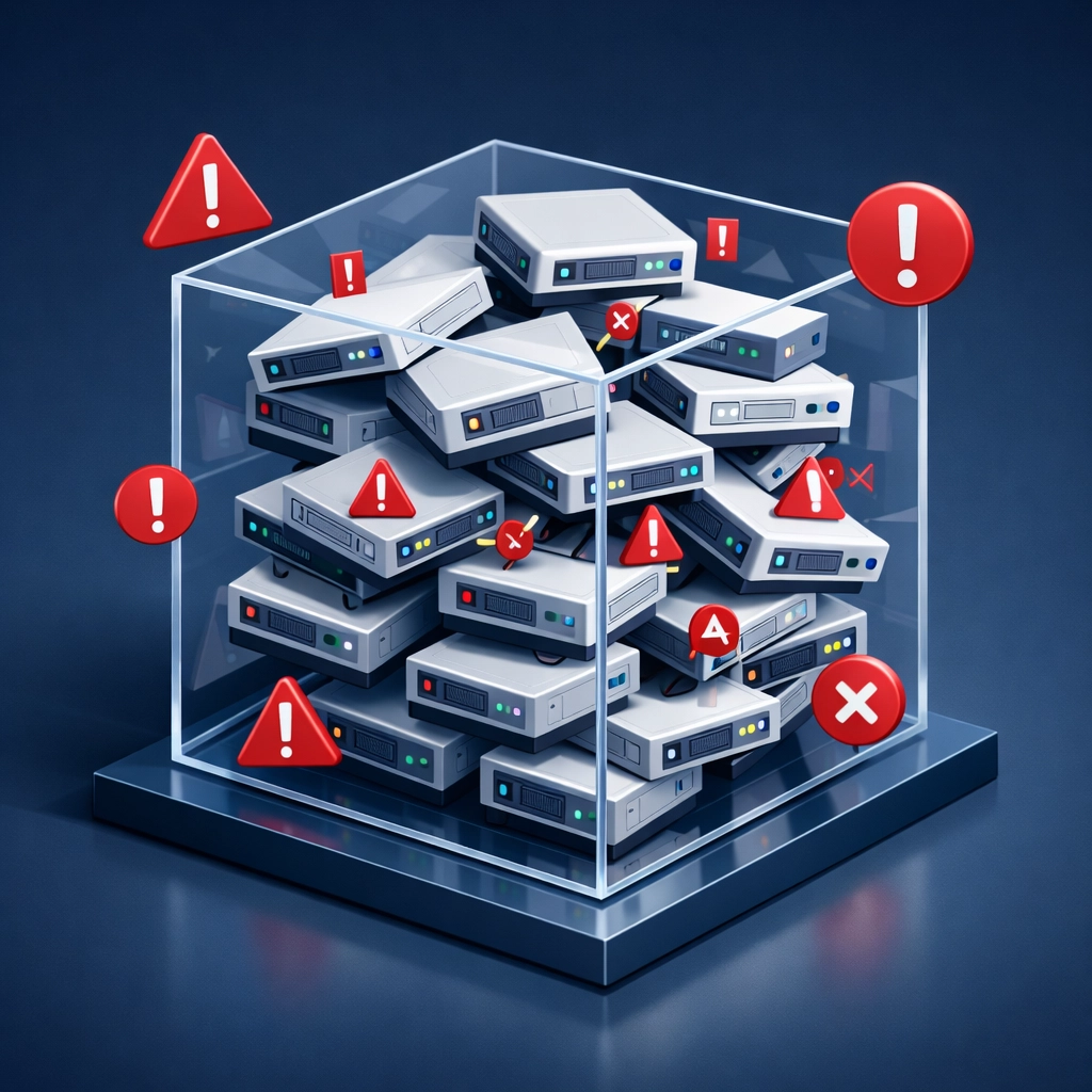 ServiceNow CMDB with duplicate configuration items causing data quality issues