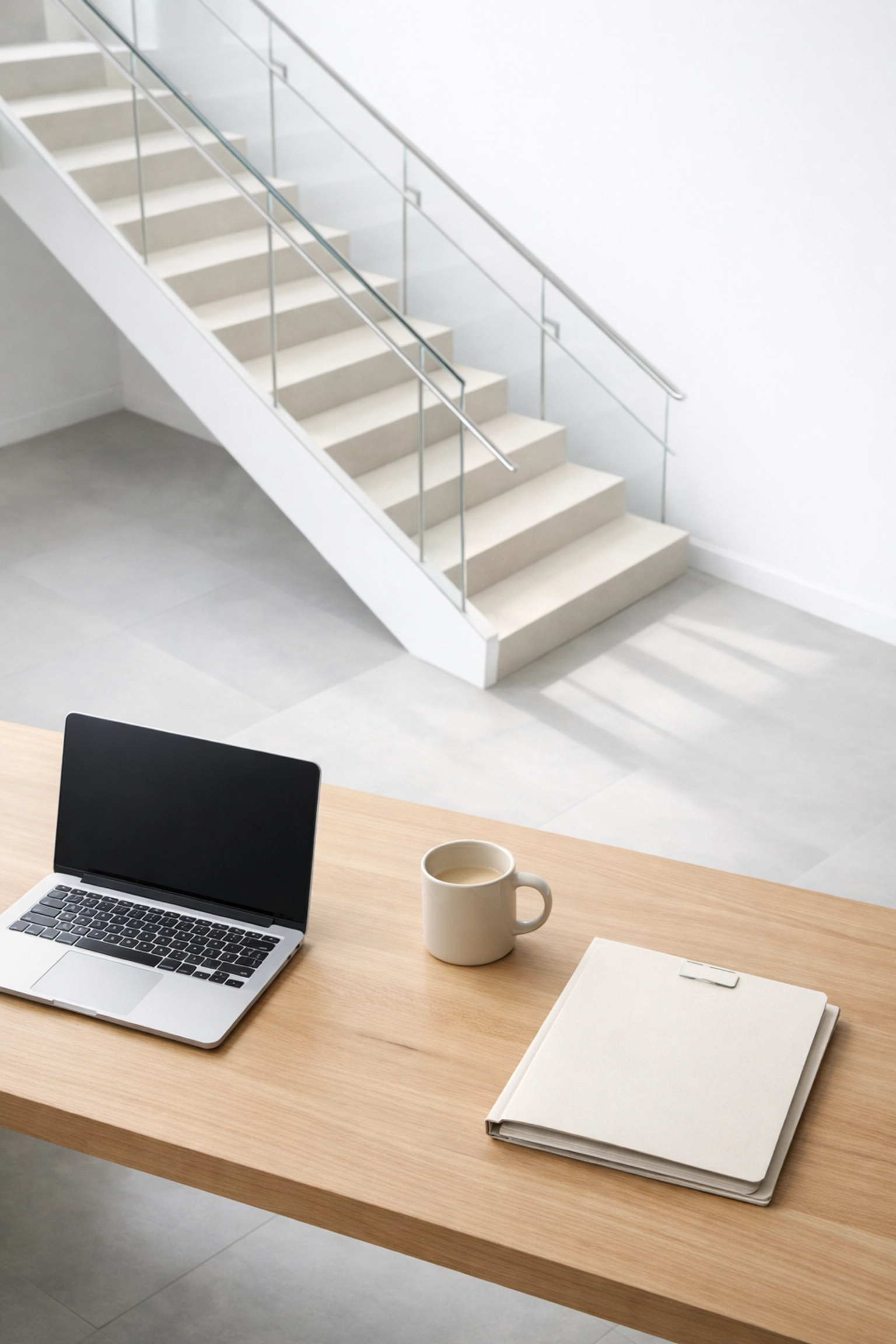 Modern office desk symbolizing professional development tracks and industry standards for tax preparer onboarding.