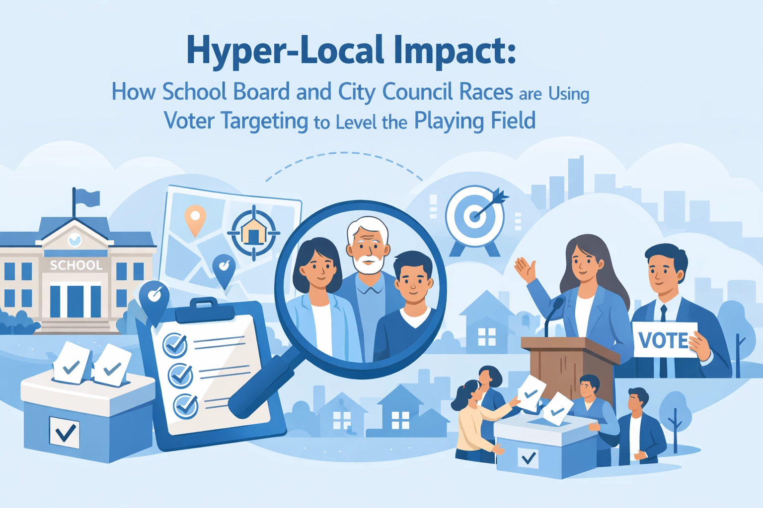 [HERO] Hyper-Local Impact: How School Board and City Council Races are Using Voter Targeting to Level the Playing Field