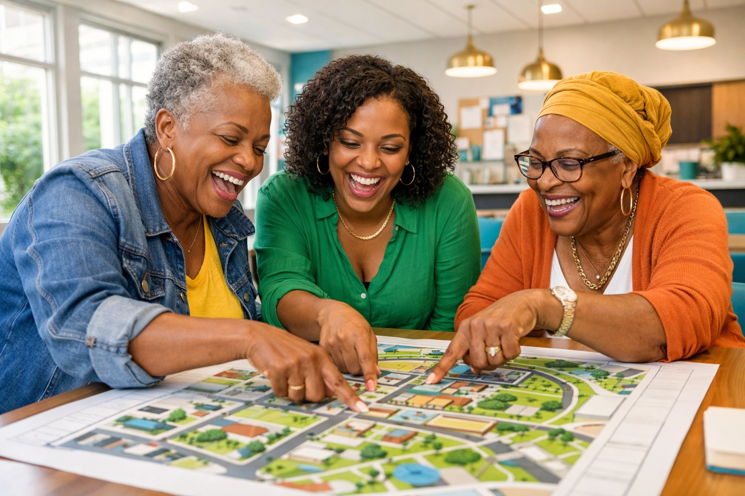 Collaborative strategic planning for social services impact in a vibrant New Jersey community center.