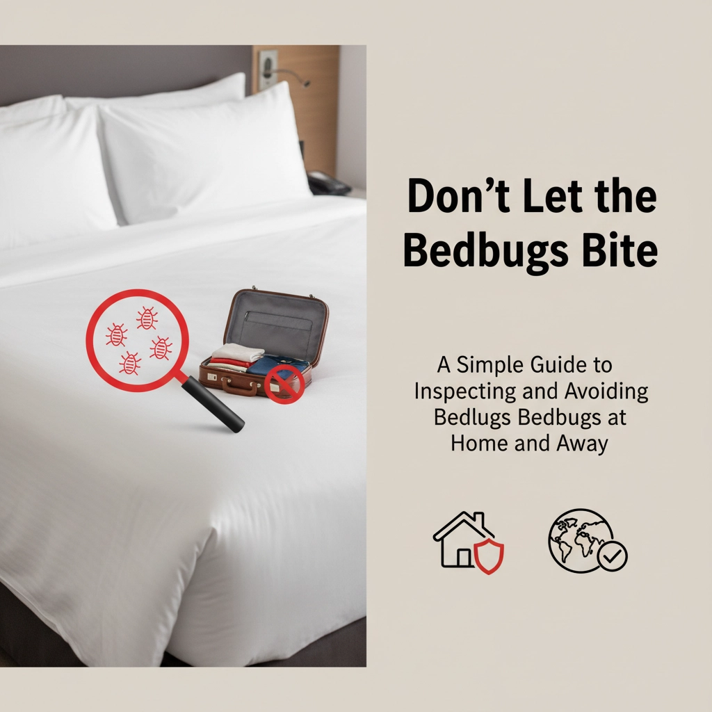 Don't Let the Bedbugs Bite: A Simple Guide to Inspecting and Avoiding Bedbugs at Home and Away