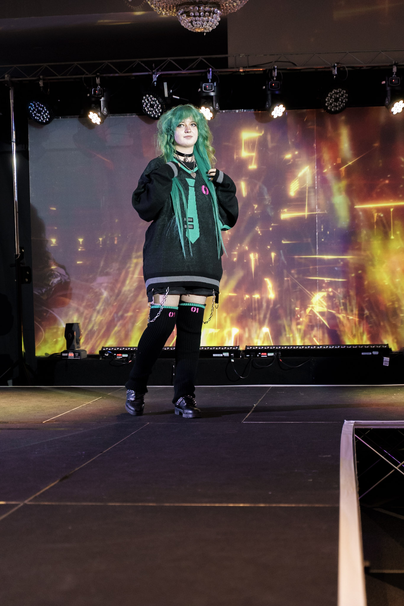 Cosplayer on Stage at Animangapop
