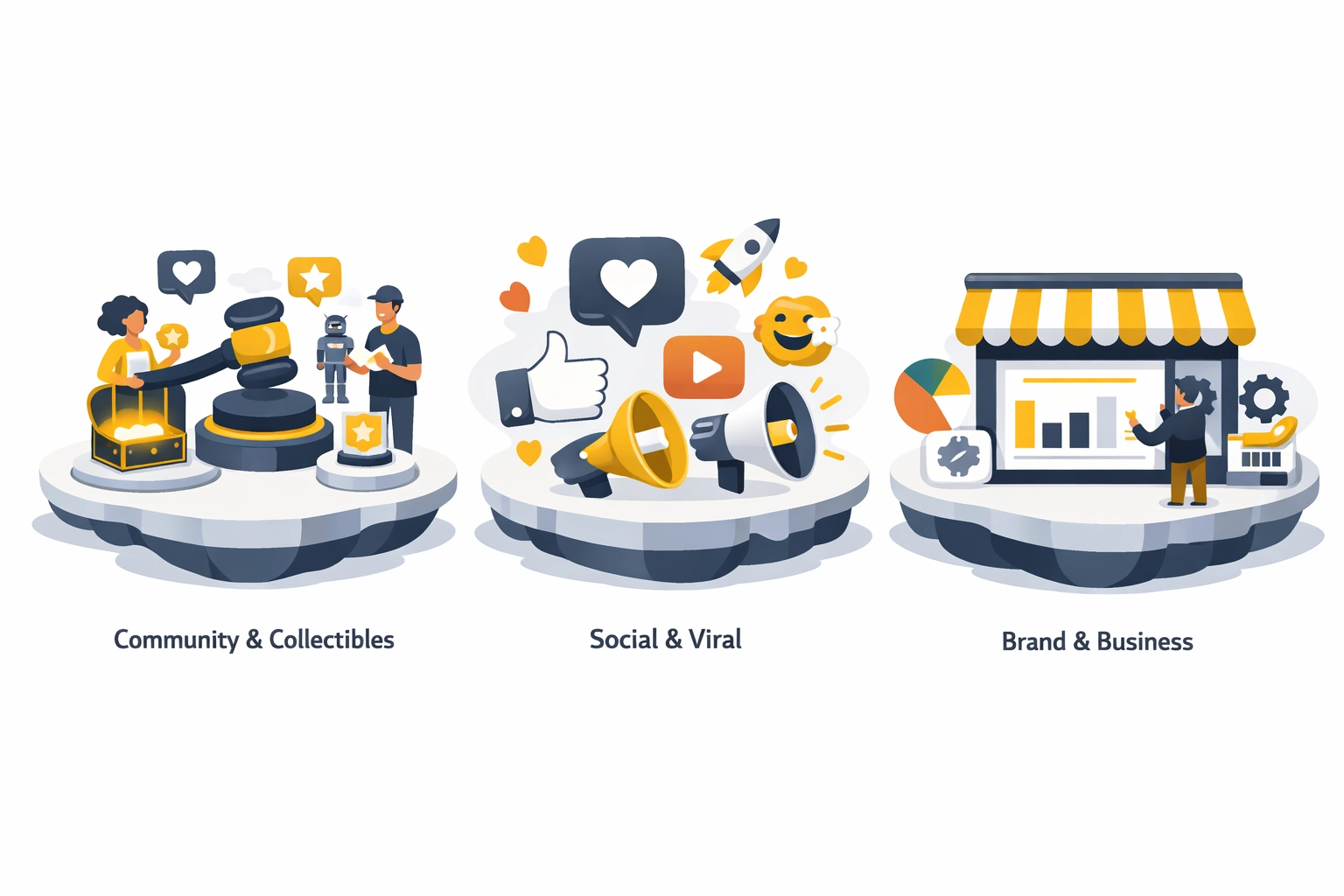 Three types of live shopping platforms: community-driven, social marketplace, and brand-controlled