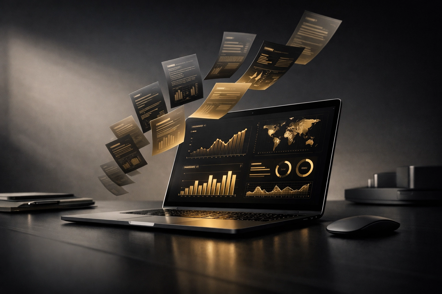 Microsoft Copilot automating document creation with data from Microsoft 365 apps