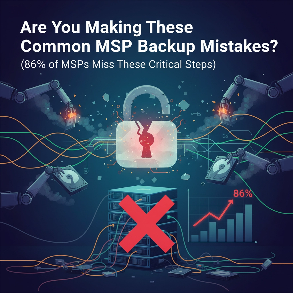 Are You Making These Common MSP Backup Mistakes? (86% of MSPs Miss These Critical Steps)