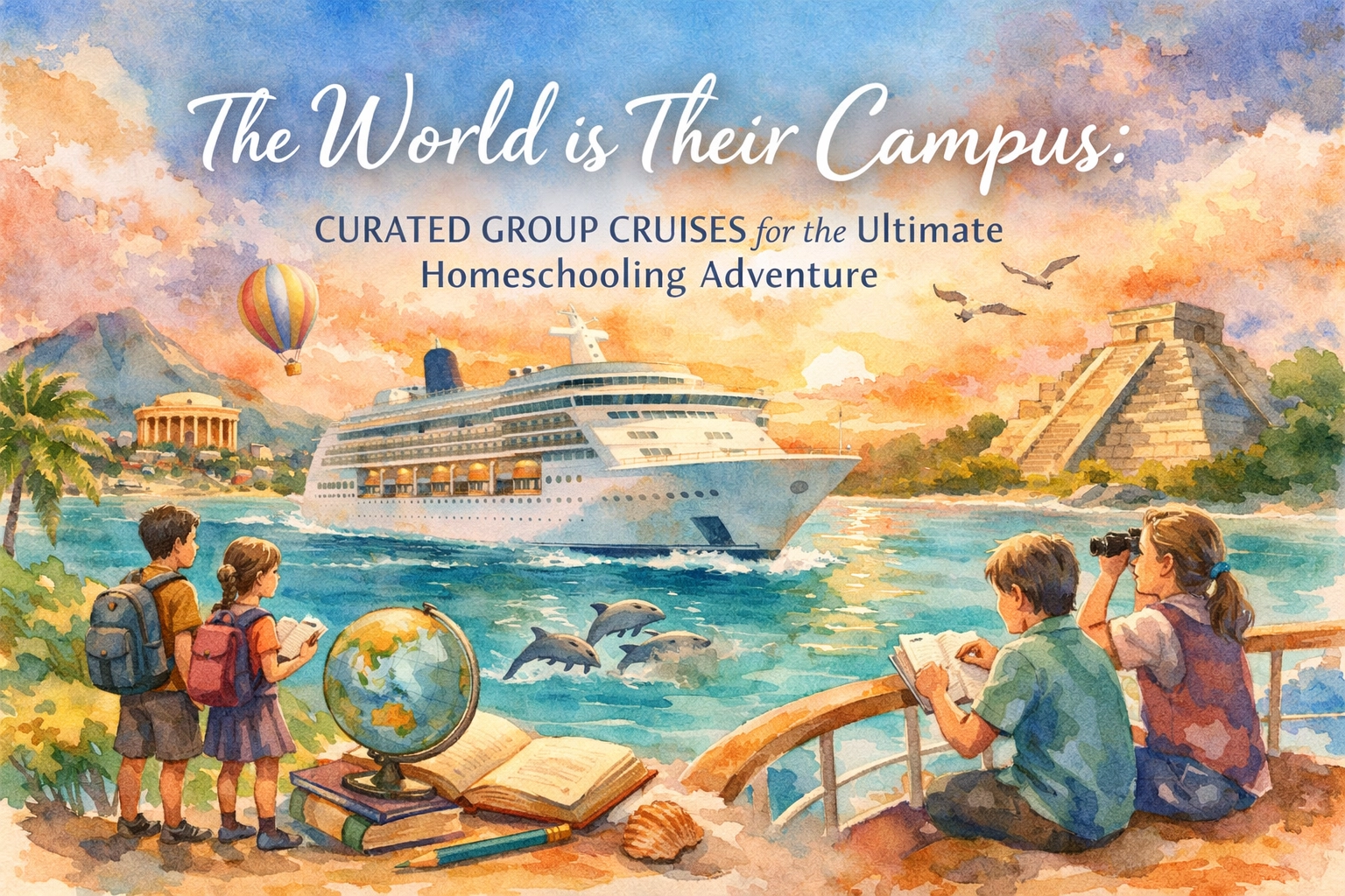 [HERO] The World is Their Campus: Curated Group Cruises for the Ultimate Homeschooling Adventure