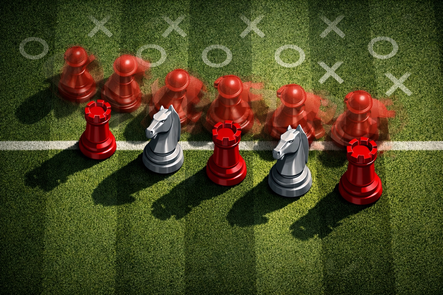 Football defensive line formation strategy showing Ohio State's tactical advantage