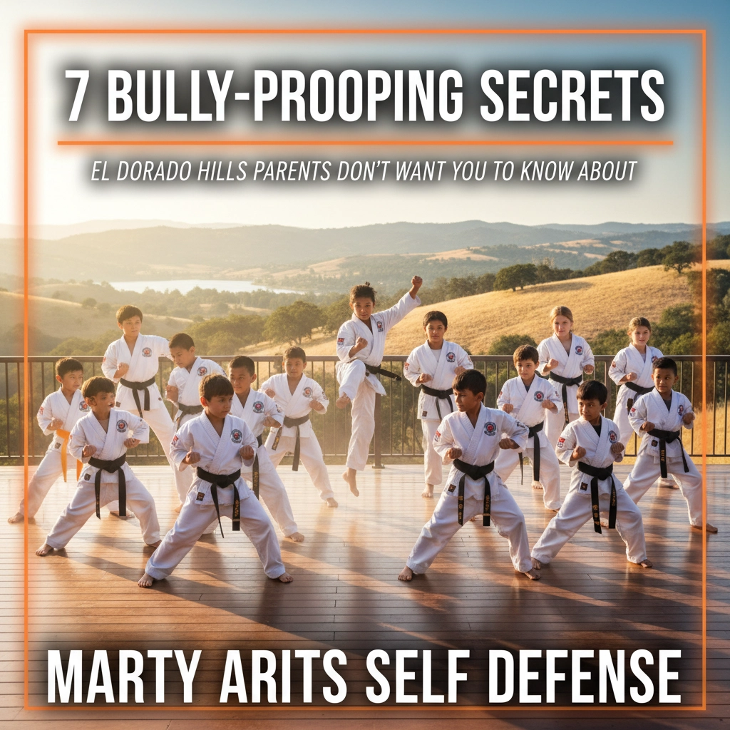7 Bully-Proofing Secrets El Dorado Hills Parents Don't Want You to Know About Martial Arts Self Defense