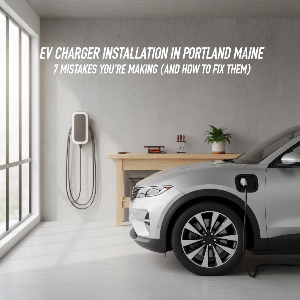 EV Charger Installation in Portland Maine: 7 Mistakes You're Making (and How to Fix Them)