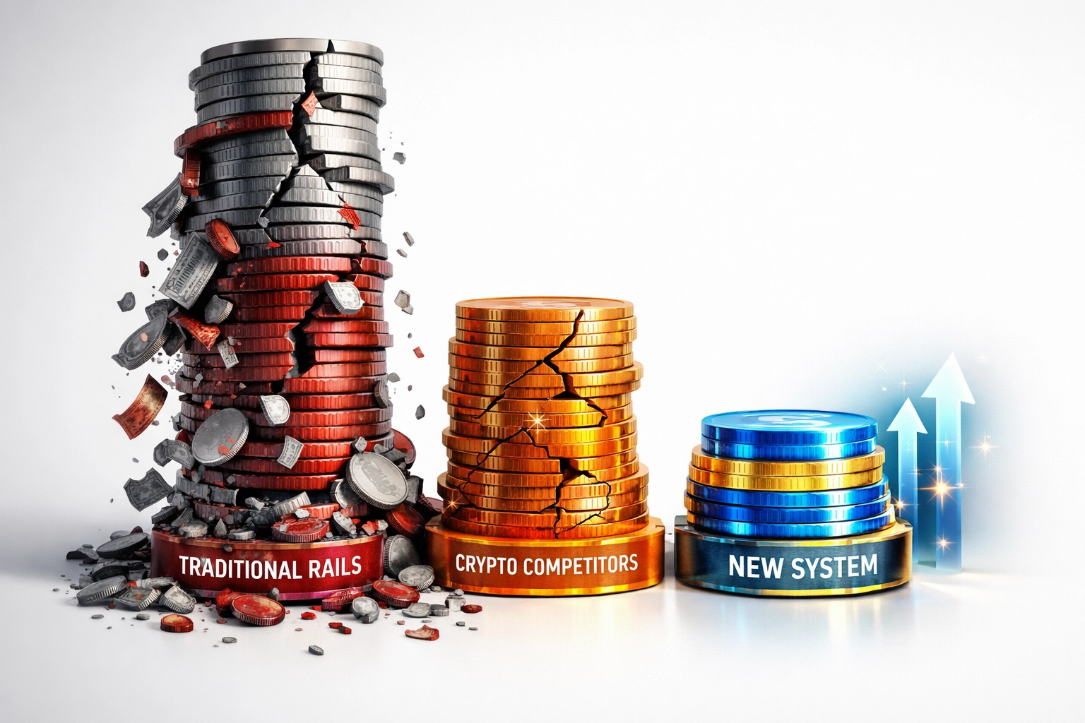 Payment processing fee comparison showing LareBlocks savings vs traditional and crypto processors