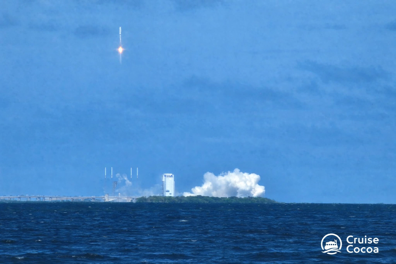 Rocket Launch over Indian River Lagoon