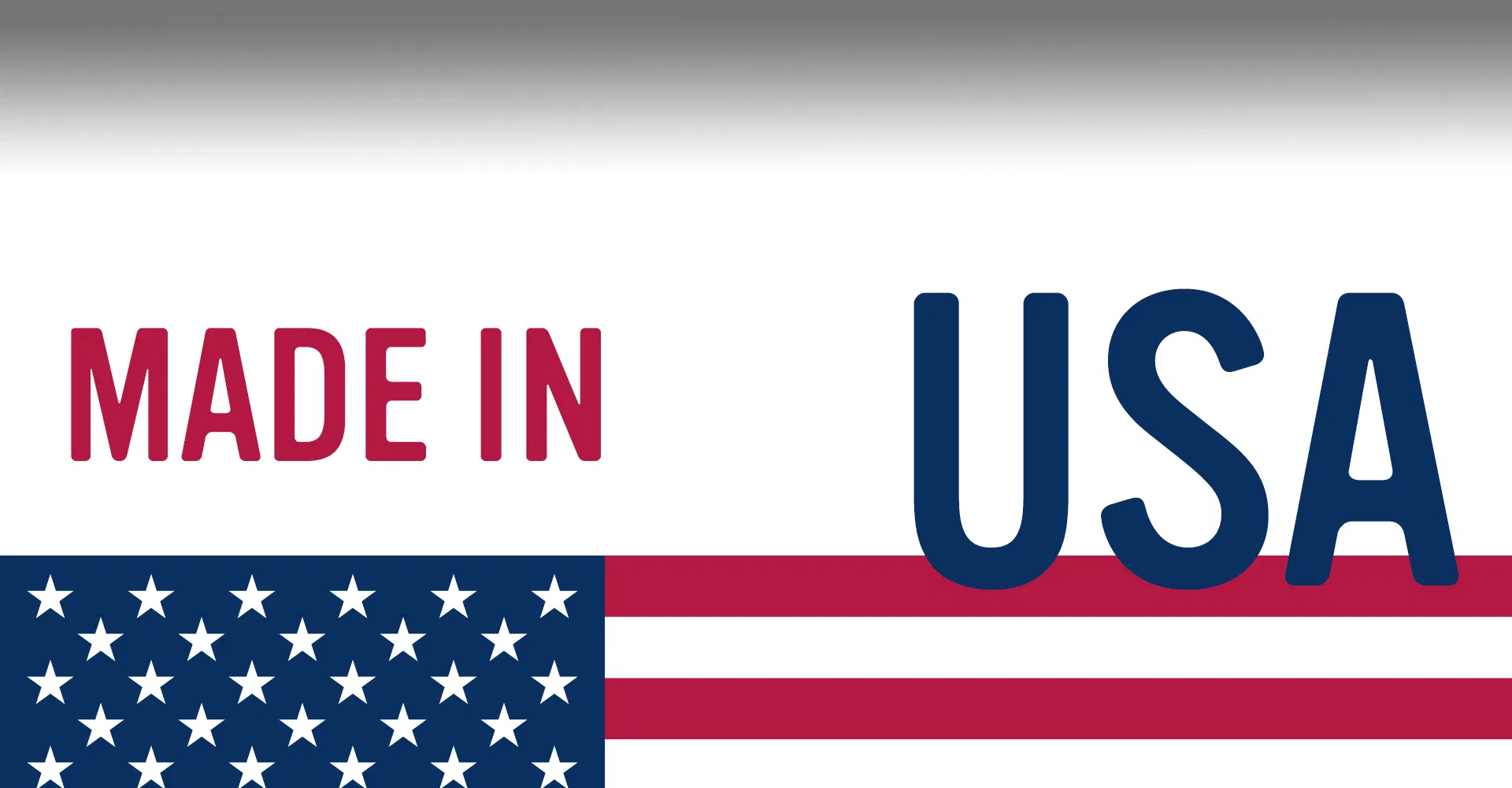 MADE IN USA label graphic