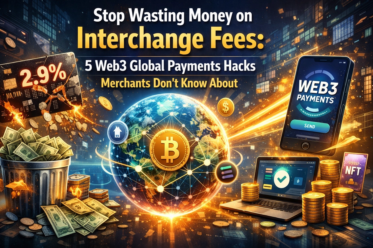 [HERO] Stop Wasting Money on Interchange Fees: 5 Web3 Global Payments Hacks Merchants Don