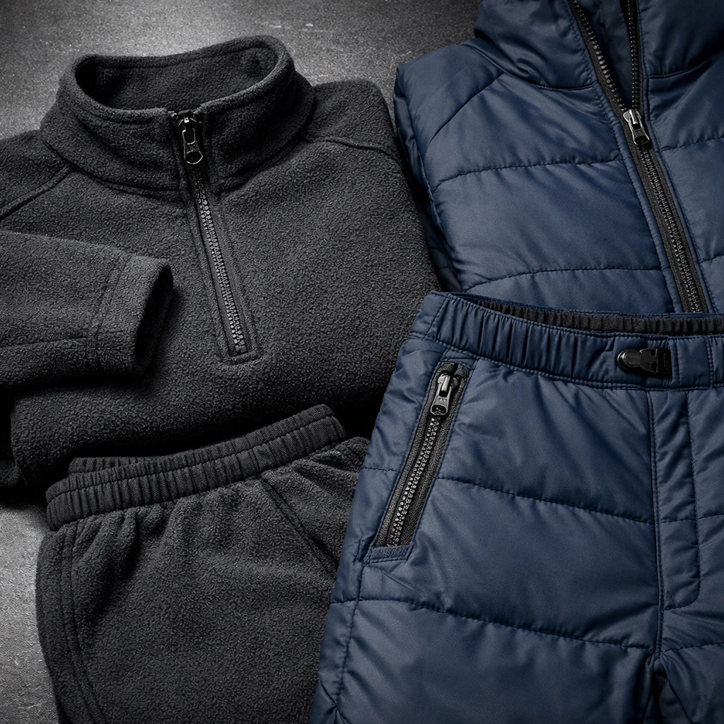 Hochwertige Thermo-Unterzieher für maximale Wärme unter dem Trockentauchanzug.