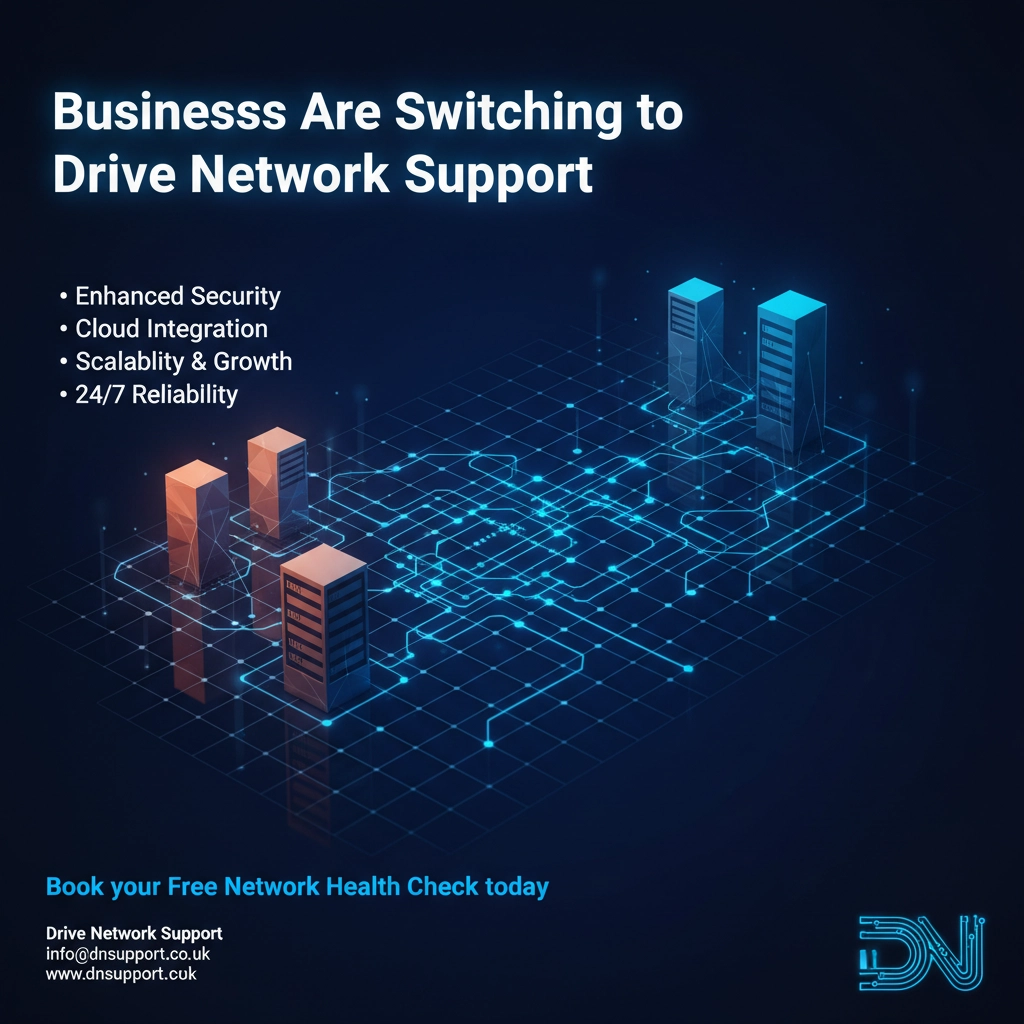 Businesses Are Switching to Drive Network Support