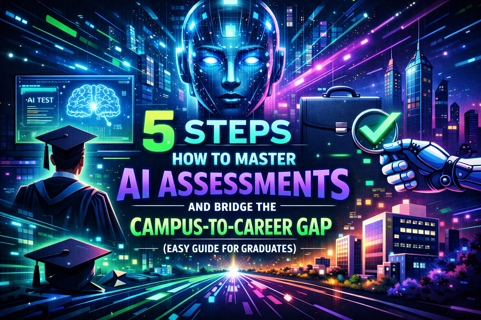 [HERO] 5 Steps How to Master AI Assessments and Bridge the Campus-to-Career Gap (Easy Guide for Graduates)