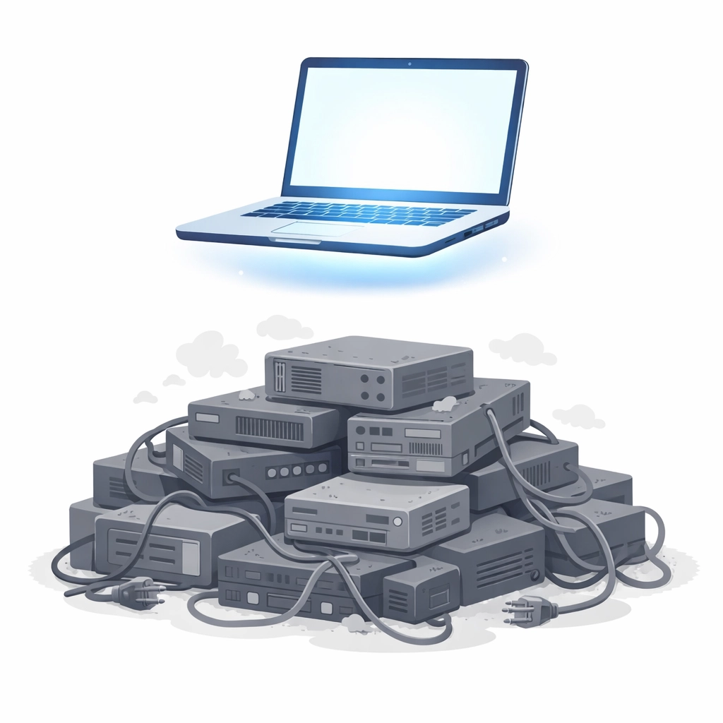 Cloud-based payroll software replacing legacy server infrastructure