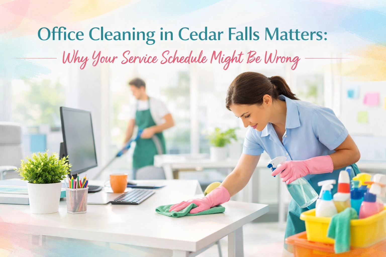 [HERO] Office Cleaning in Cedar Falls Matters: Why Your Service Schedule Might Be Wrong