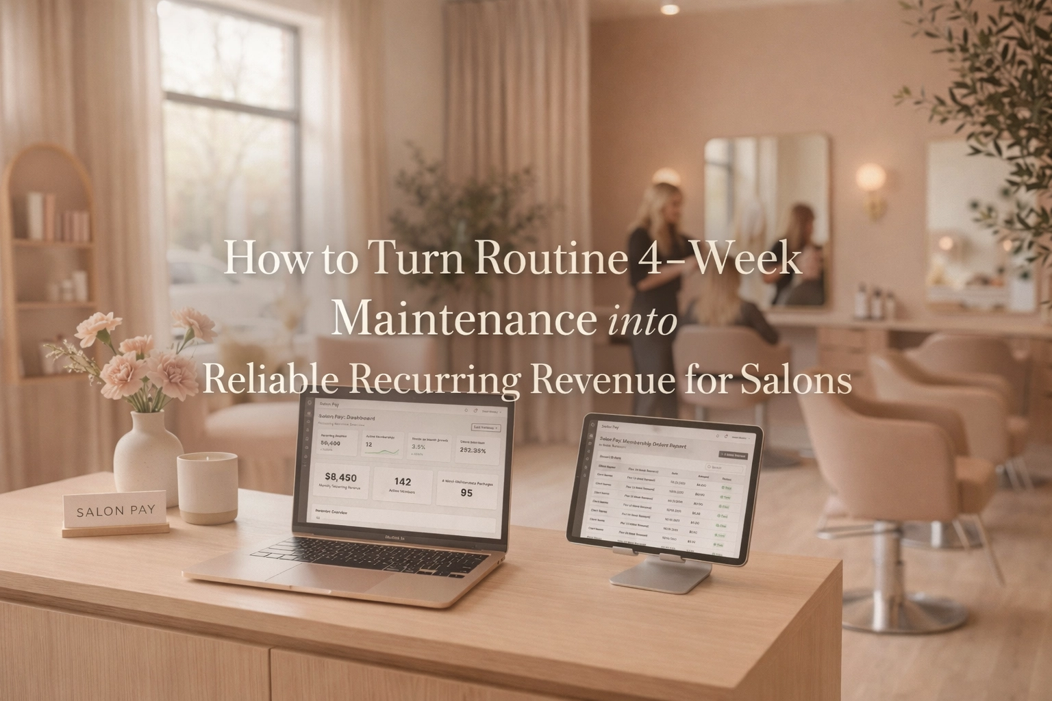 [HERO] How to Turn Routine 4-Week Maintenance into Reliable Recurring Revenue for Salons