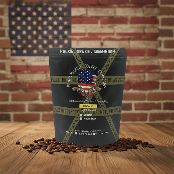 Rookie Coffee Bag Rookie Light Roast Coffee bag image from website