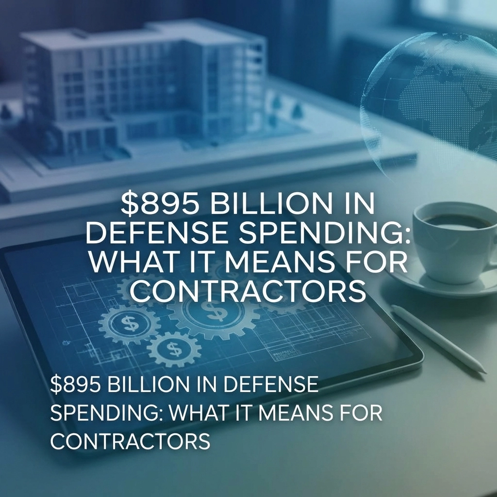 $895 Billion in Defense Spending: What It Means for Contractors