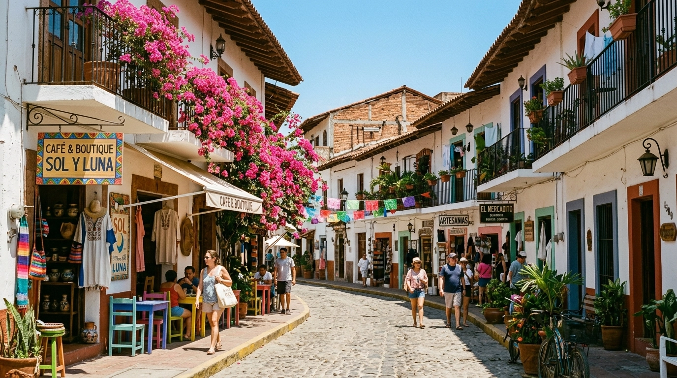 Old Town Street Scene