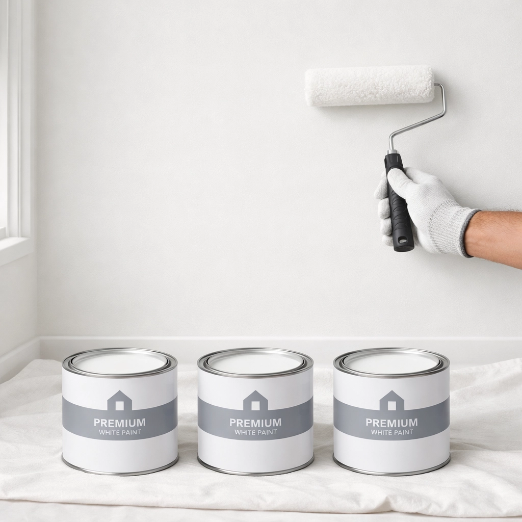 Standardized paint supplies for efficient apartment turnover maintenance