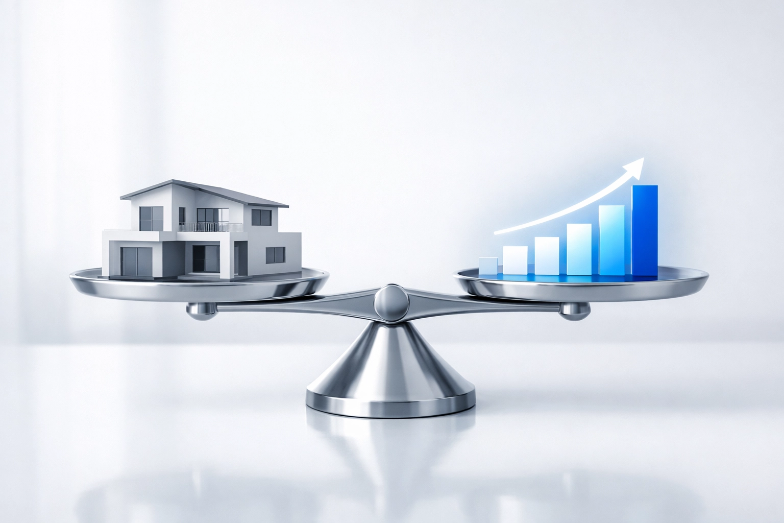 Balancing a modern home model with local market data to find the right price for real estate in the Houston area.