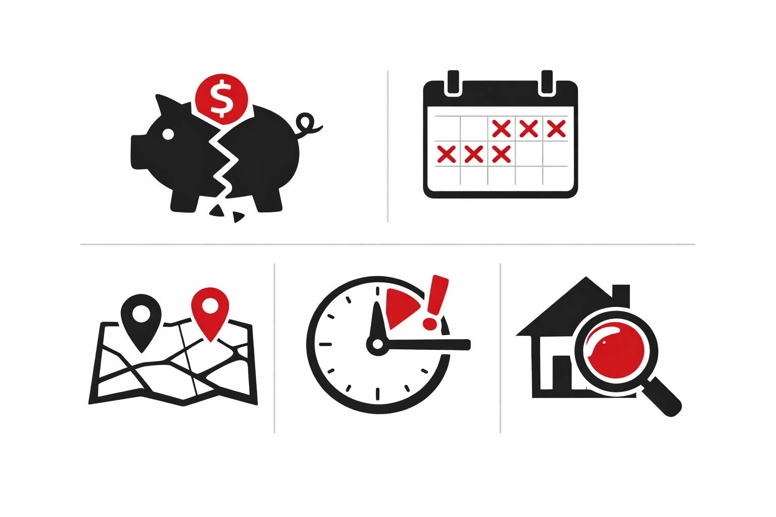 Illustration des principaux pièges à éviter lors de l'achat d'une première maison à Québec